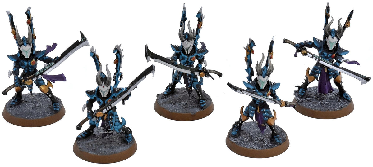 DRUKHARI 5 Incubi #3 WELL PAINTED Warhammer 40K 3441