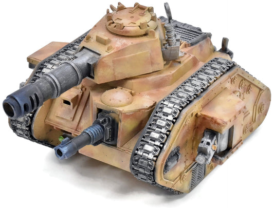 ASTRA MILITARUM Leman Russ Battle Tank #1 WELL PAINTED Warhammer 40K 9753
