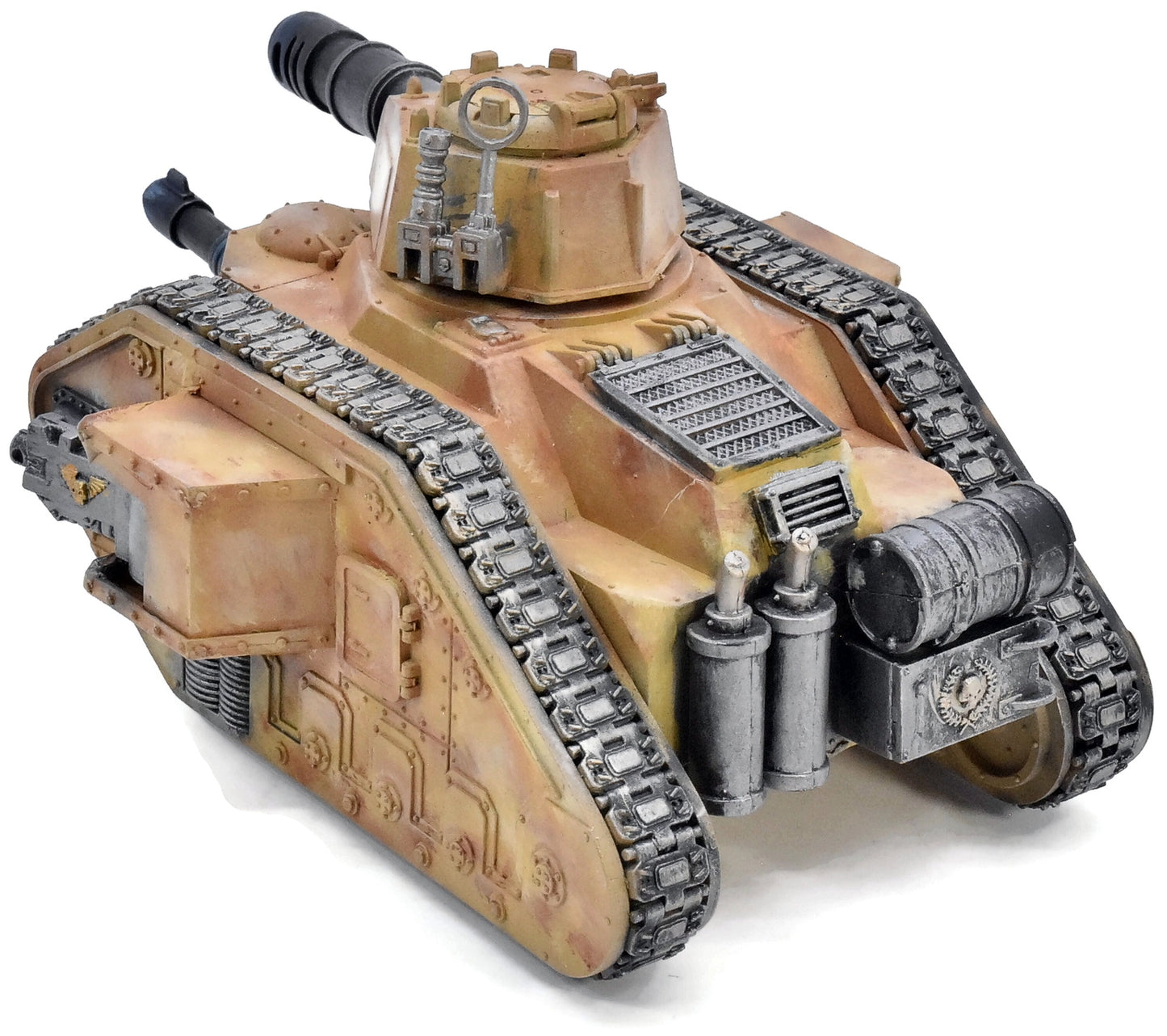 ASTRA MILITARUM Leman Russ Battle Tank #1 WELL PAINTED Warhammer 40K 9753