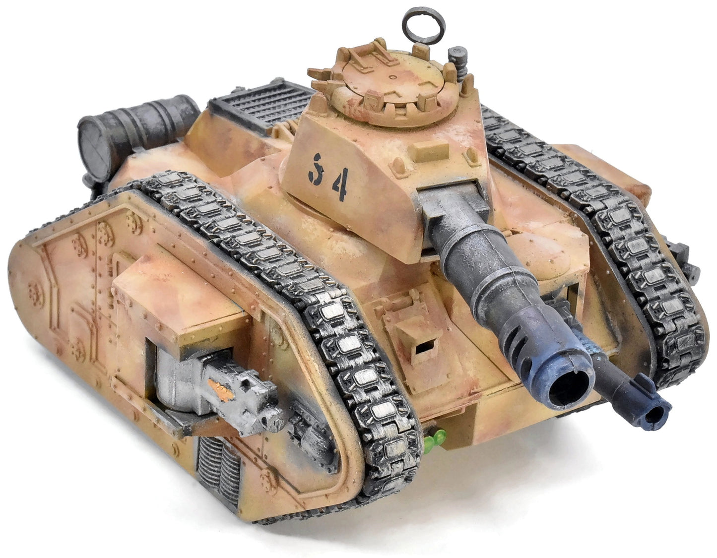 ASTRA MILITARUM Leman Russ Battle Tank #1 WELL PAINTED Warhammer 40K 9753