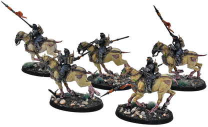 ASTRA MILITARUM 5 Dkok Death Riders #1 WELL PAINTED Warhammer 40K 9760