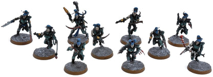 DRUKHARI 10 Wyches #4 WELL PAINTED Warhammer 40K 3472