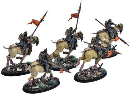 ASTRA MILITARUM 5 Dkok Death Riders #1 WELL PAINTED Warhammer 40K 9760