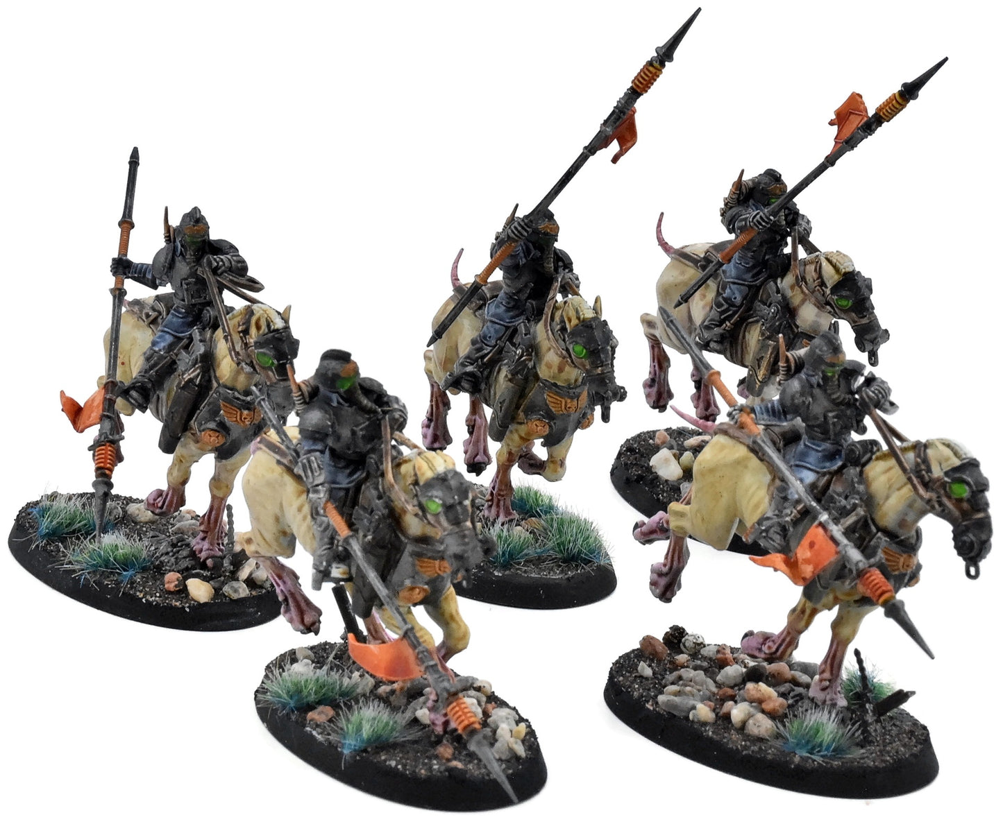 ASTRA MILITARUM 5 Dkok Death Riders #1 WELL PAINTED Warhammer 40K 9760