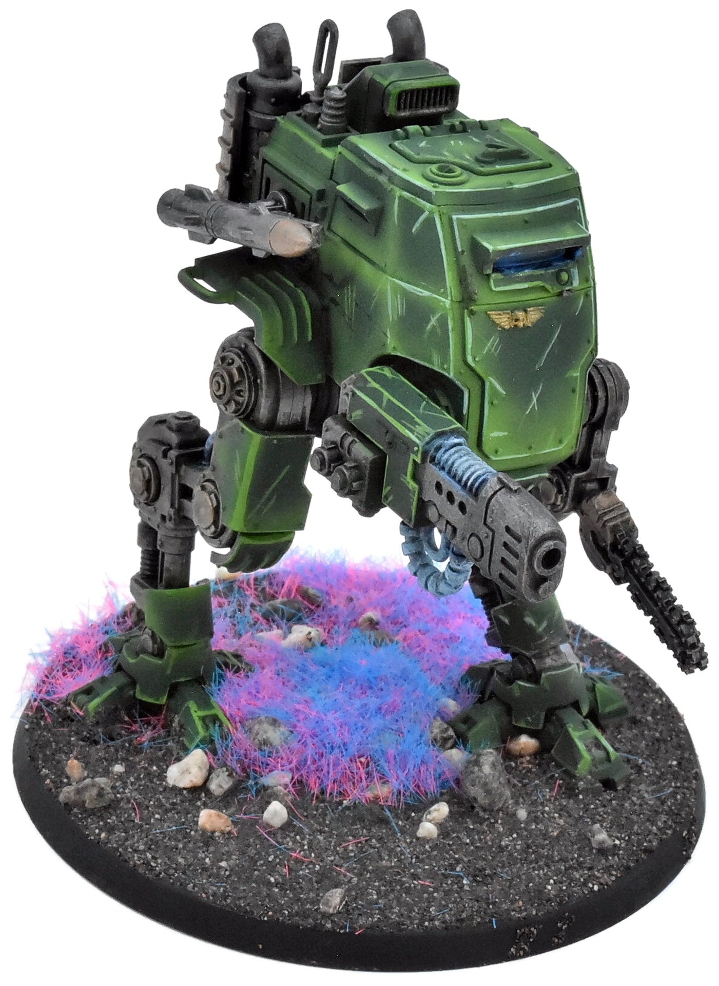 ASTRA MILITARUM Sentinel #1 WELL PAINTED Warhammer 40K 9784