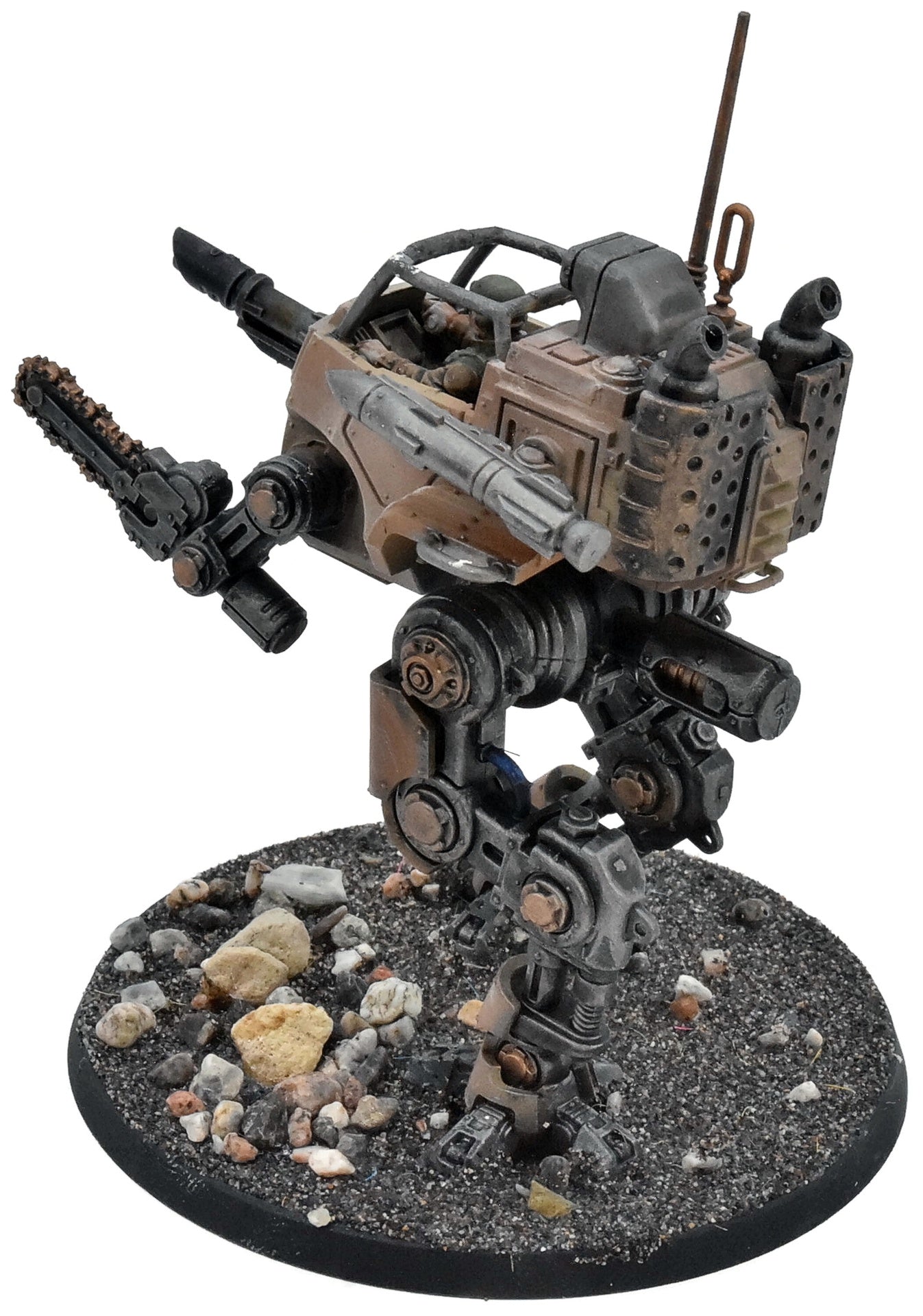 ASTRA MILITARUM Sentinel #3 WELL PAINTED Warhammer 40K 9814