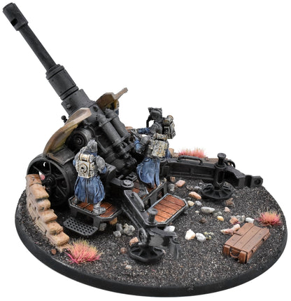 ASTRA MILITARUM Dkok Krieg Artillery Team #1 WELL PAINTED Warhammer 40K 9821