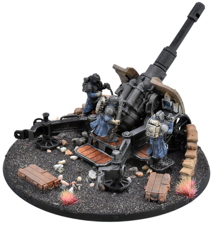 ASTRA MILITARUM Dkok Krieg Artillery Team #1 WELL PAINTED Warhammer 40K 9821