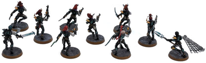 DRUKHARI 10 Wyches #3 WELL PAINTED Warhammer 40K 3557