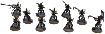 DRUKHARI 10 Kabalite Warriors #2 WELL PAINTED Warhammer 40K 3571