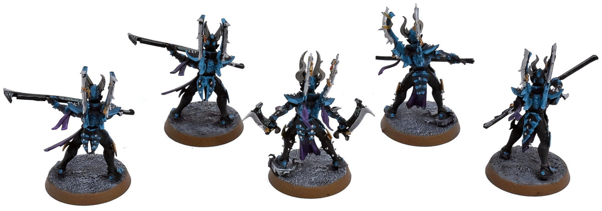 DRUKHARI 5 Incubi #1 WELL PAINTED Warhammer 40K 3588