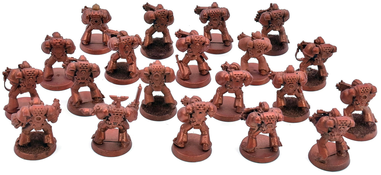 SPACE MARINES 20 Tactical Marines #11 Warhammer 40K 9845 Heavy paint