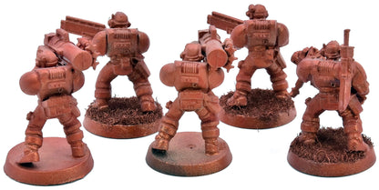 SPACE MARINES 5 Scouts #7 Warhammer 40K 9852 Heavy paint
