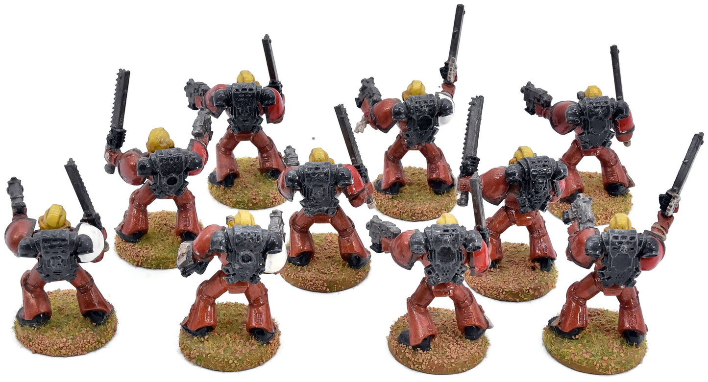 SPACE MARINES 10 Tactical Marines #10 Warhammer 40K 9869