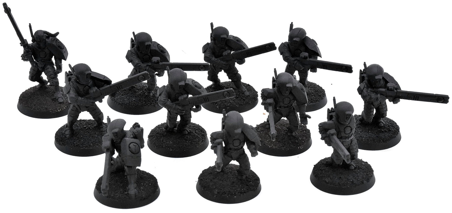 TAU EMPIRE 11 fire & pathfinders warriors Team #8 Warhammer 40K 9876
