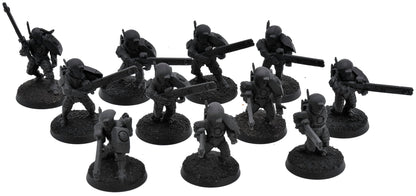 TAU EMPIRE 11 fire & pathfinders warriors Team #8 Warhammer 40K 9876