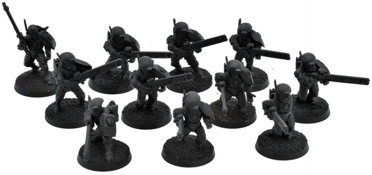 TAU EMPIRE 11 fire & pathfinders warriors Team #8 Warhammer 40K 9876