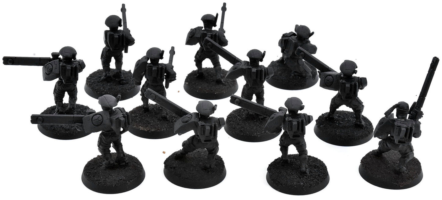 TAU EMPIRE 11 fire & pathfinders warriors Team #8 Warhammer 40K 9876