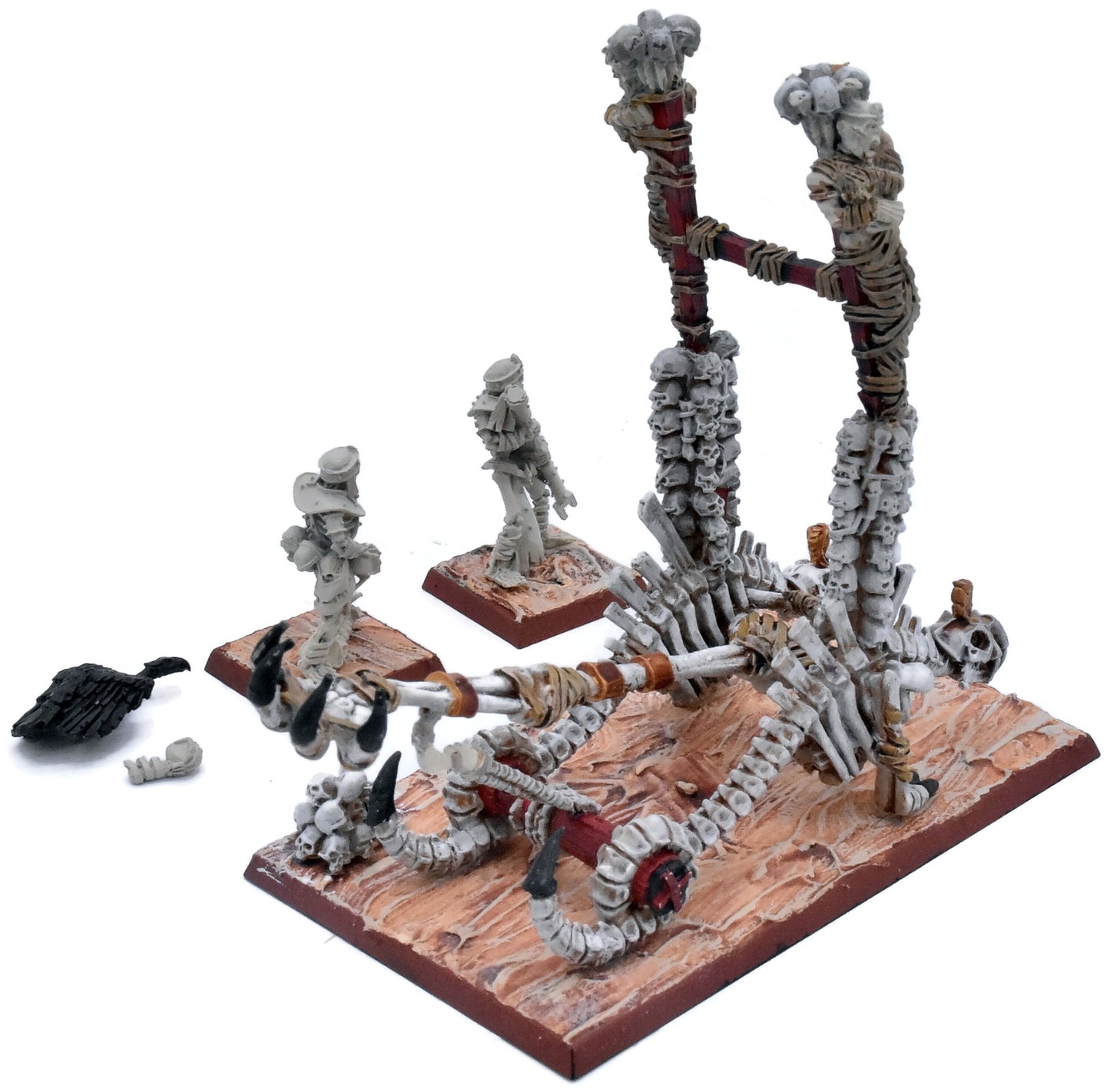 TOMB KINGS OF KHERMI Tomb Kings of Khermi Screaming Skull Catapult #1 4922
