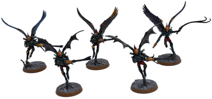 DRUKHARI 5 Scourges With Heavy Weapons #3 WELL PAINTED Warhammer 40K 3649