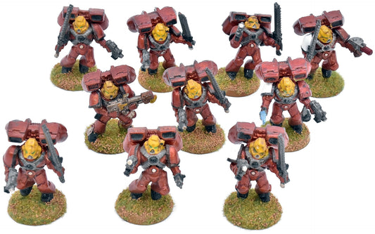 SPACE MARINES 10 Assault Squad #2 Warhammer 40K 9920