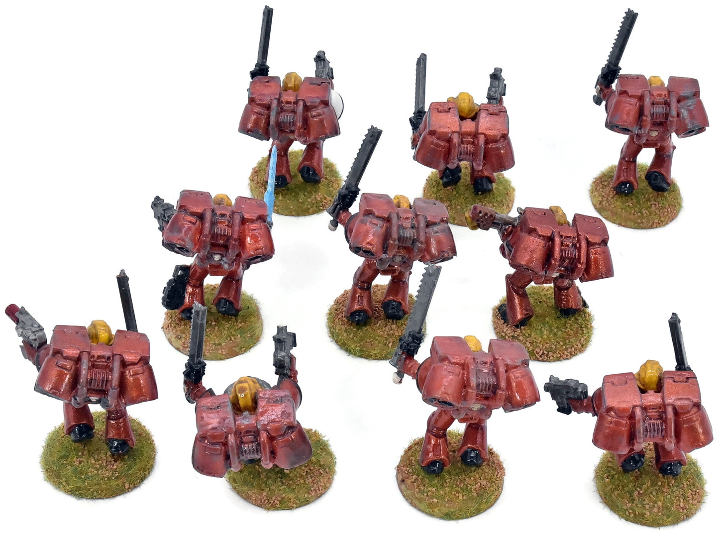 SPACE MARINES 10 Assault Squad #2 Warhammer 40K 9920
