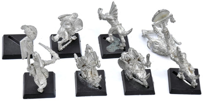 LIZARDMEN 7 Skinks #1 METAL 4953 Banner musician command