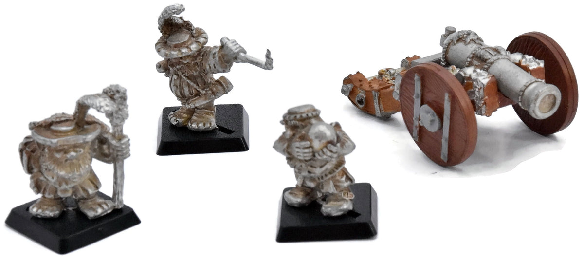 DWARFS Dwarf Cannon With Crew #2 METAL Classic FANTASY 3687
