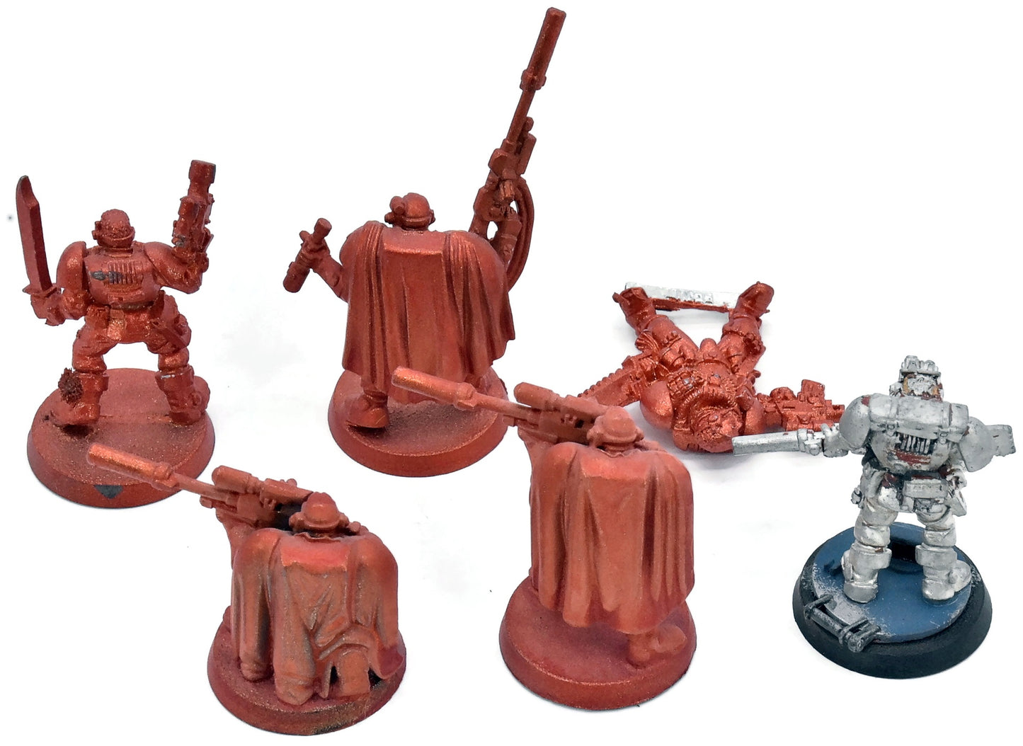 SPACE MARINES 6 Scouts #6 METAL PARTS Warhammer 40K 9968