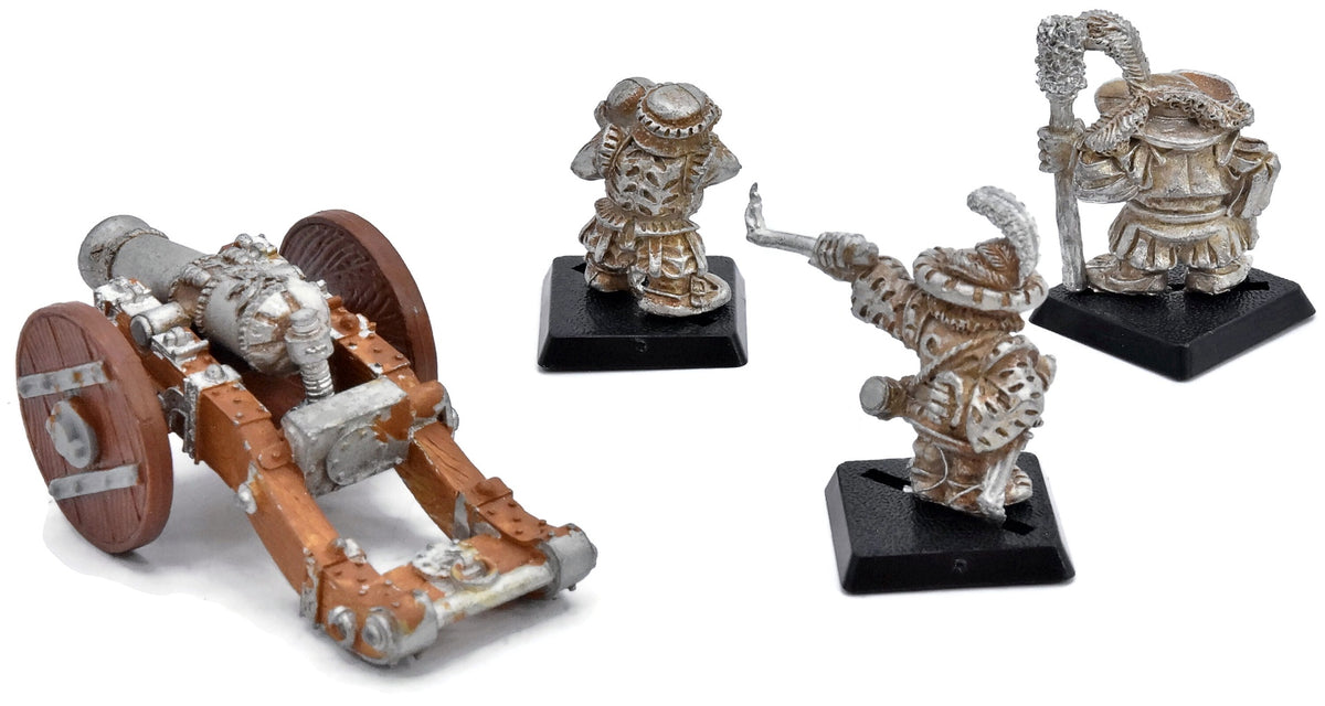 DWARFS Dwarf Cannon With Crew #2 METAL Classic FANTASY 3687