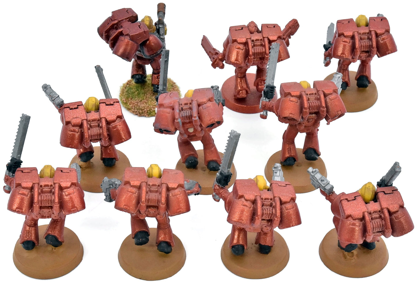 SPACE MARINES 10 Assault Squad #1 Warhammer 40K 9975