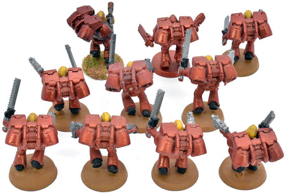 SPACE MARINES 10 Assault Squad #1 Warhammer 40K 9975