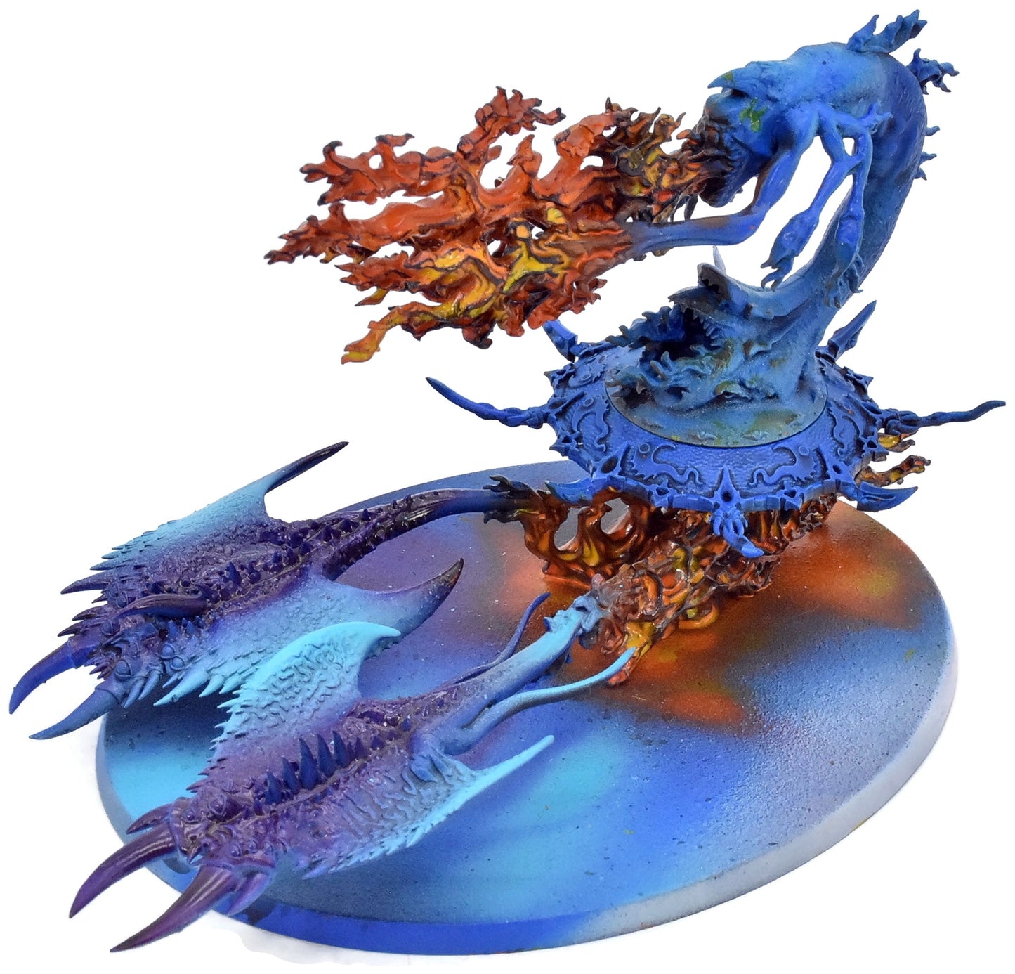 CHAOS DAEMONS Herald Of Tzeentch On Burning Chariot #2 Warhammer 40K 9982