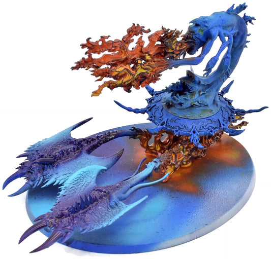 CHAOS DAEMONS Herald Of Tzeentch On Burning Chariot #2 Warhammer 40K 9982