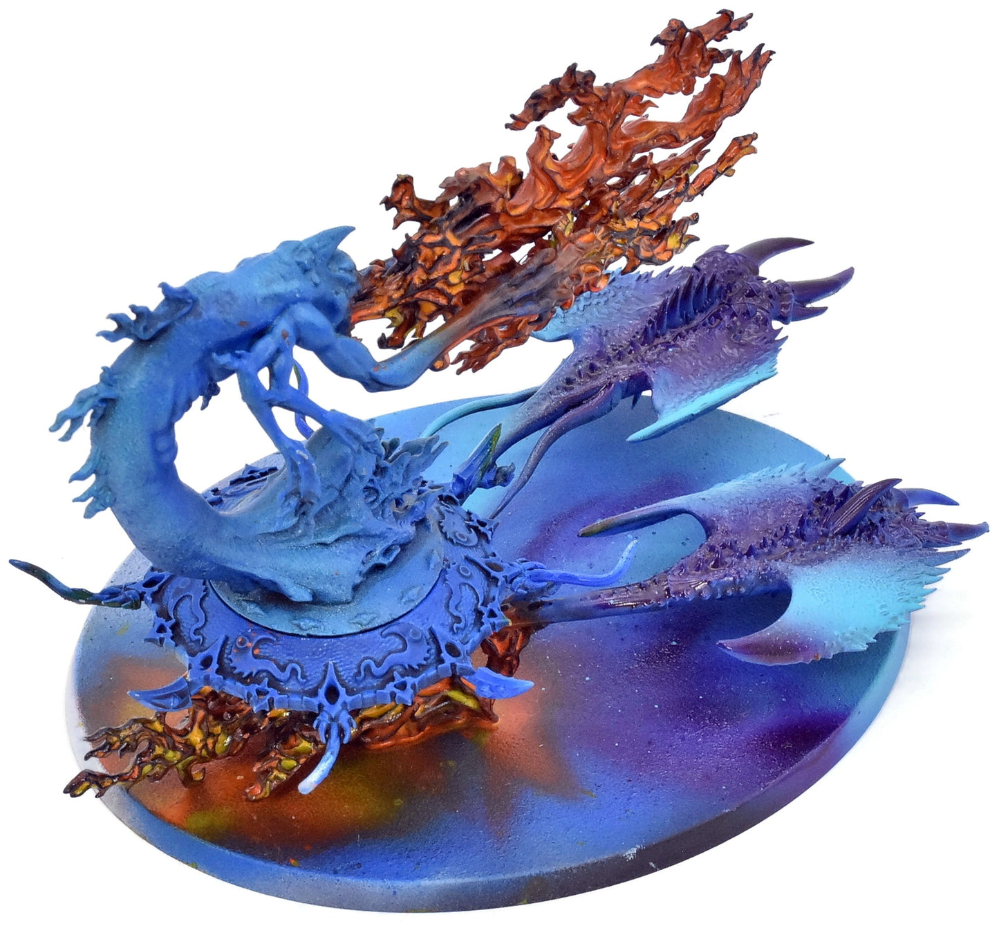 CHAOS DAEMONS Herald Of Tzeentch On Burning Chariot #2 Warhammer 40K 9982