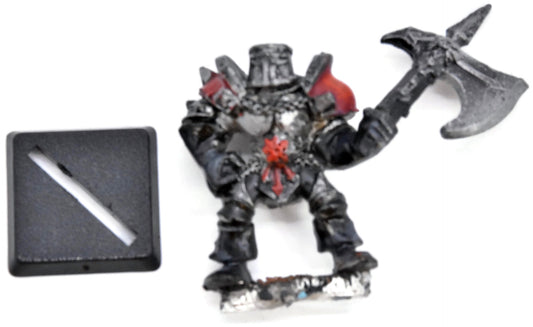 WARRIORS OF CHAOS Realm Of Chaos Warrior with axe #1 METAL FANTASY 3694