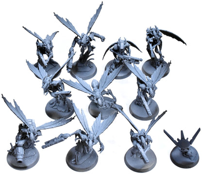 T'AU EMPIRE 10 Vespid Stingwings #1 Warhammer 40K 5042