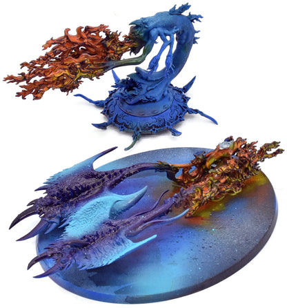 CHAOS DAEMONS Herald Of Tzeentch On Burning Chariot #1 Warhammer 40K 0032