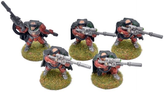 SPACE MARINES 5 Scouts With Snipers #1 Warhammer 40K 0049