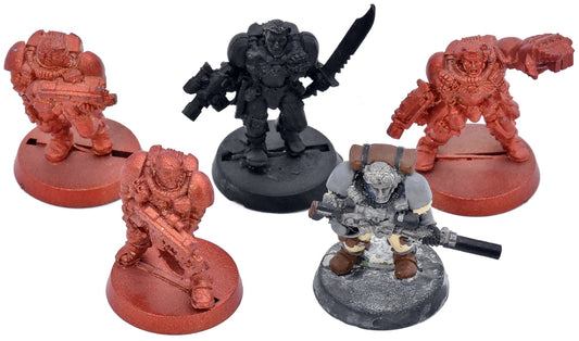 SPACE MARINES 5 Scouts #3 METAL Warhammer 40K 0063