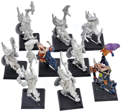 LIZARDMEN 9 Temple Guards #1 METAL 5103