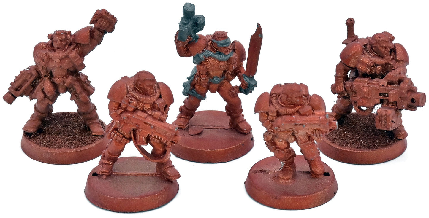 SPACE MARINES 5 Scouts #4 Warhammer 40K 0100