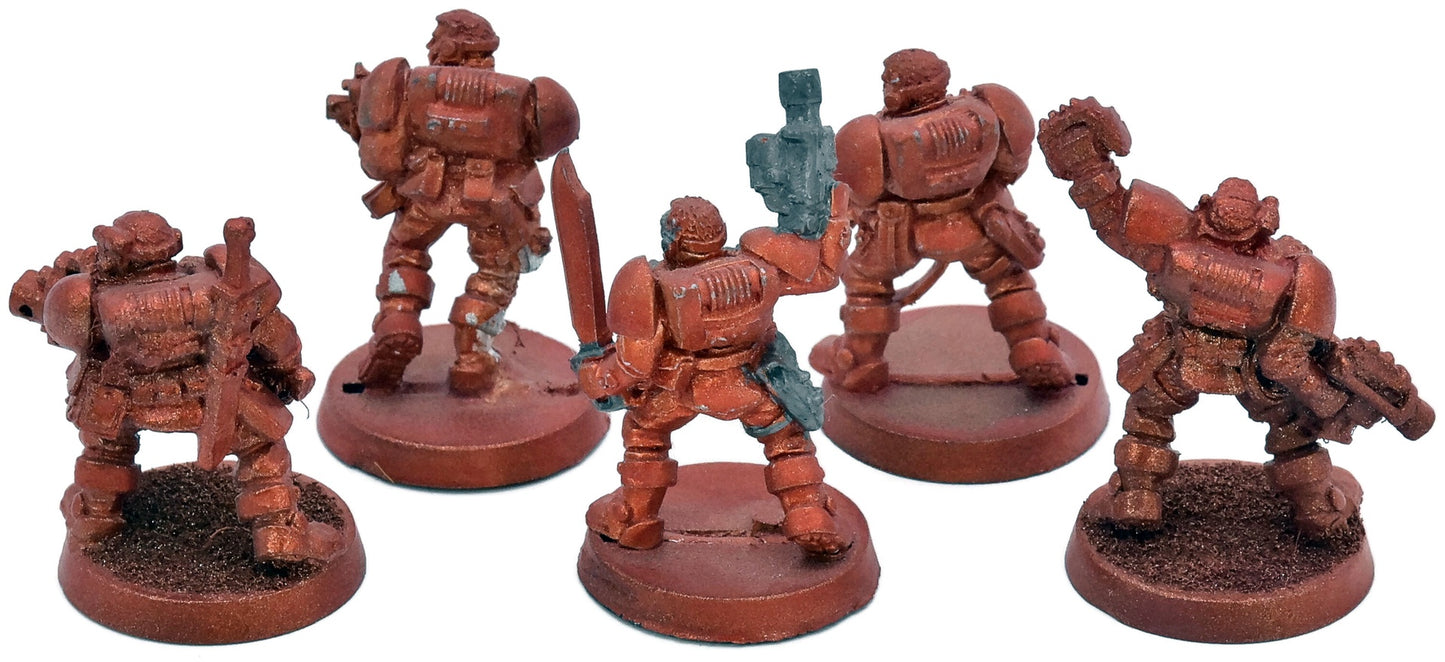 SPACE MARINES 5 Scouts #4 Warhammer 40K 0100