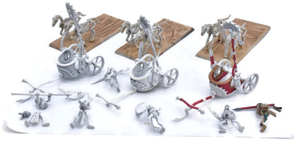 TOMB KINGS OF KHERMI 3 Skeleton Chariots #1 5134