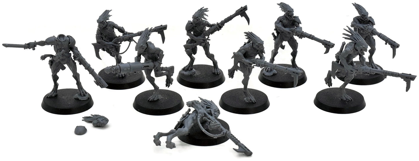 TAU EMPIRE 9 Kroot Carnivore Squad #1 Warhammer 40K 0148