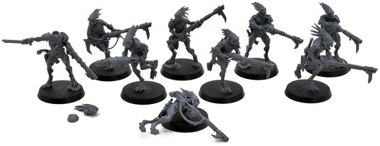 TAU EMPIRE 9 Kroot Carnivore Squad #1 Warhammer 40K 0148