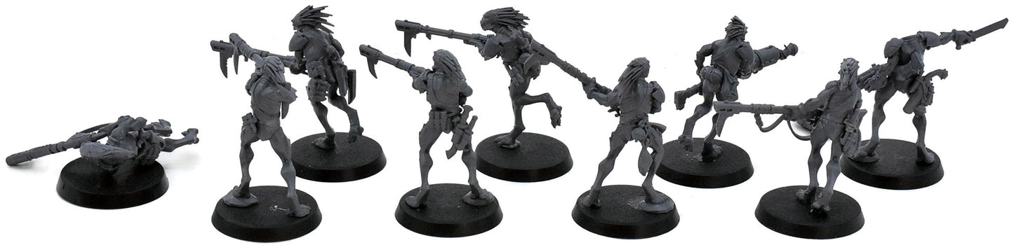 TAU EMPIRE 9 Kroot Carnivore Squad #1 Warhammer 40K 0148