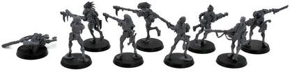 TAU EMPIRE 9 Kroot Carnivore Squad #1 Warhammer 40K 0148