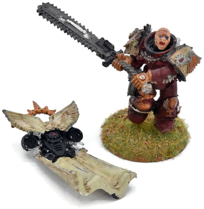 SPACE MARINES Captain Seth Gabriel #1 METAL Warhammer 40K 0155