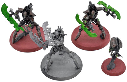 NECRONS 3 Skorpekh Destroyers + 1 Plasmascythe #1 Warhammer 40K 0209